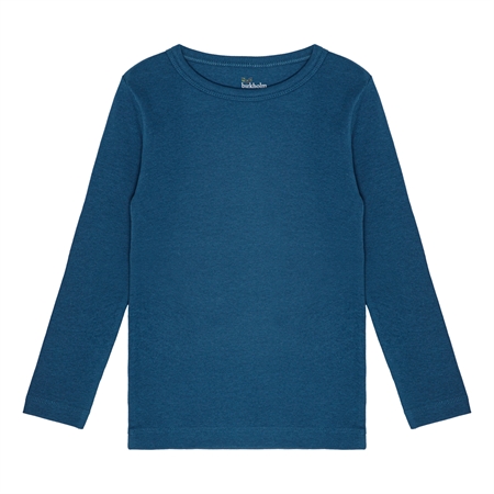 Se BIRKHOLM Rib Bluse Poseidon Blå hos SmartKidz
