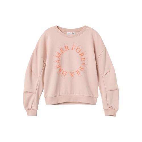 Se NAME IT Sweatshirt Around Sepia Rose hos SmartKidz