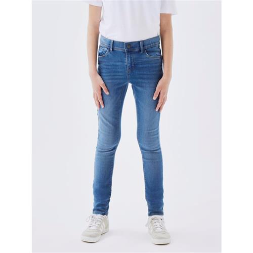 Se NAME IT Skinny Fit Jeans Polly Medium Blue hos SmartKidz