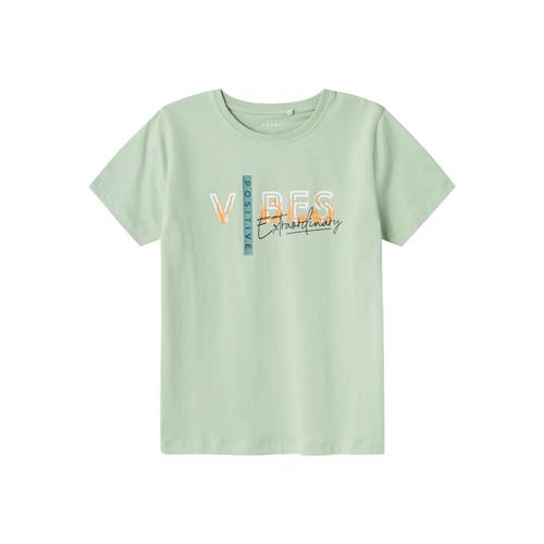 Se NAME IT T-Shirt Victor Silt Green hos SmartKidz