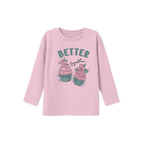 NAME IT Langærmet Bluse Dagmar Parfait Pink