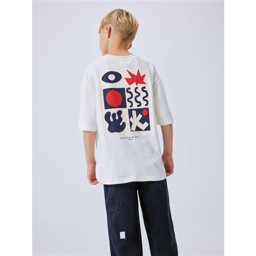 Se NAME IT Oversized Tee Jet Stream hos SmartKidz