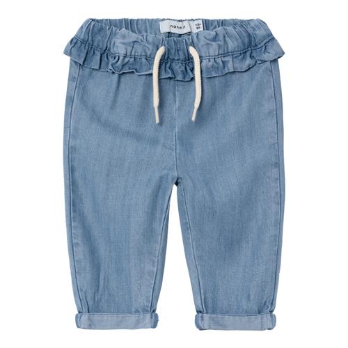 Se NAME IT Baggy Jeans Bella Light Blue Denim hos SmartKidz