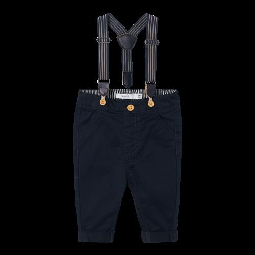 NAME IT Slim Chino Twill Bukser Ryan Dark Sapphire