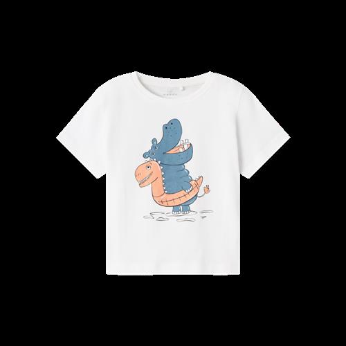 NAME IT Løs T-Shirt Vagno Bright White
