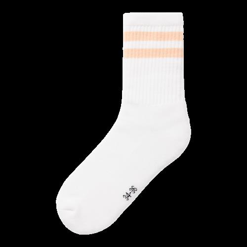 NAME IT 2-Pak Tennissokker Jalma Bright White Peach Parfait