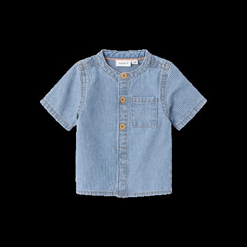 NAME IT Denim Skjorte Leo Light Blue