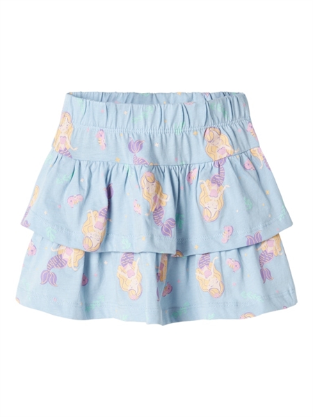 Se NAME IT Nederdel Vigga Chambray Blue hos SmartKidz