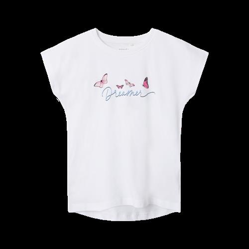NAME IT T-Shirt Vigea Bright White