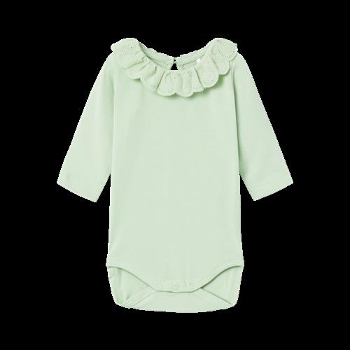 NAME IT Langærmet Body Jennas Silt Green