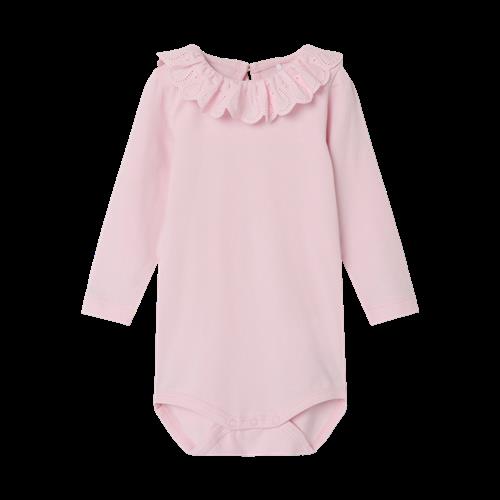 Se NAME IT Langærmet Body Jennas Parfait Pink hos SmartKidz