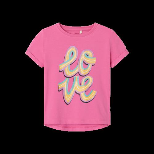 Se NAME IT T-Shirt Vix Pink Power hos SmartKidz