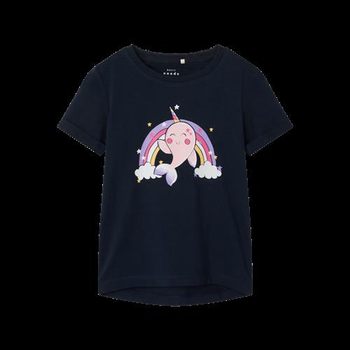 Se NAME IT T-Shirt Vix Dark Sapphire hos SmartKidz