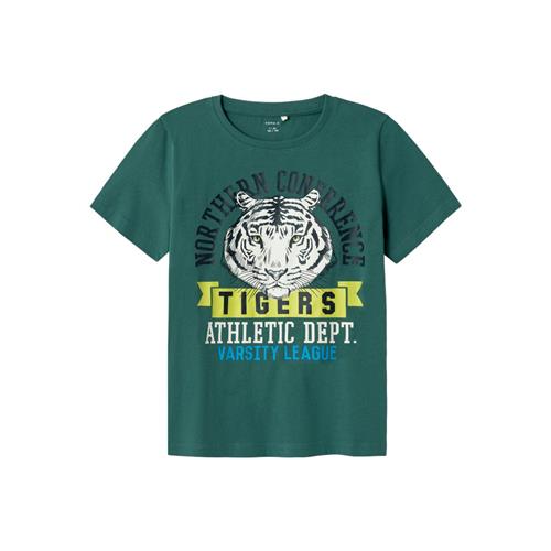 NAME IT T-Shirt Berte Mallard Green