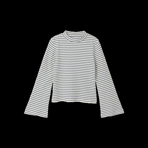 NAME IT Langærmet Bluse Kalone Jet Stream Dark Denim