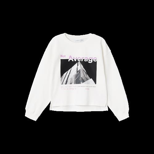 NAME IT Kort Sweatshirt Kaliss Jet Stream