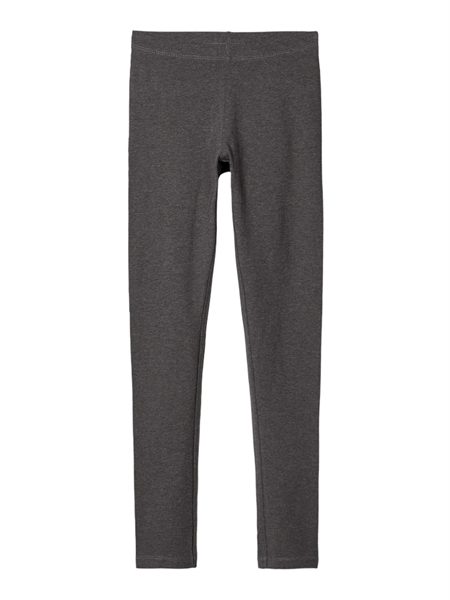 Se NAME IT Basis Leggings Dark Grey Melange hos SmartKidz