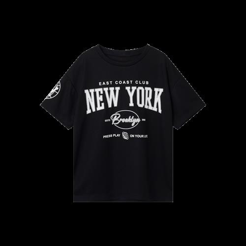 Se NAME IT T-Shirt Fenila Black hos SmartKidz