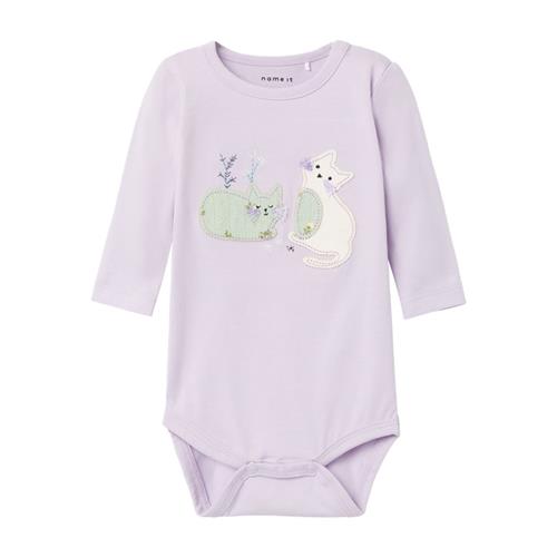 Se NAME IT Langærmet Body Dyine Orchid Petal hos SmartKidz