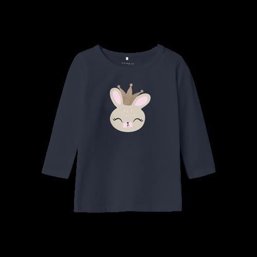 NAME IT Langærmet Bluse Vubie Dark Sapphire