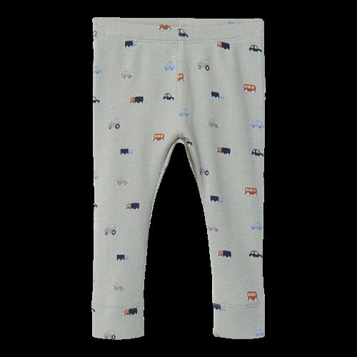 NAME IT Rib Leggings Dabu Wrought Iron