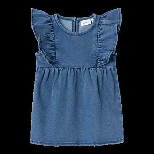 NAME IT Denim Kjole Lotus Medium Blue Denim