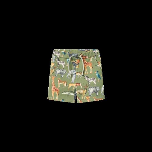 NAME IT Sweat Shorts Jasen Oil Green