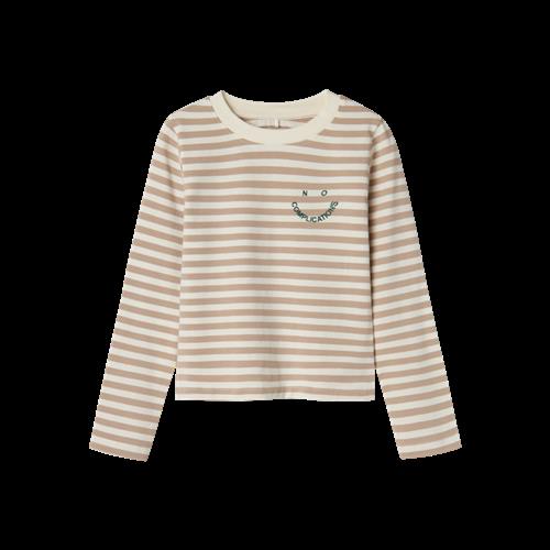 Se NAME IT Langærmet Bluse Lopine Jet Stream Pure Cashmere hos SmartKidz