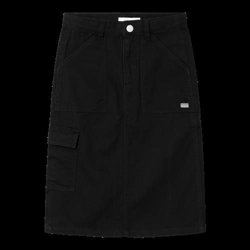 Se NAME IT Lang Twill Nederdel Vinni Black hos SmartKidz