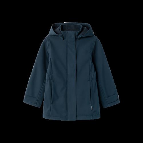 NAME IT Lang Softshell Jakke Alfa Dark Sapphire