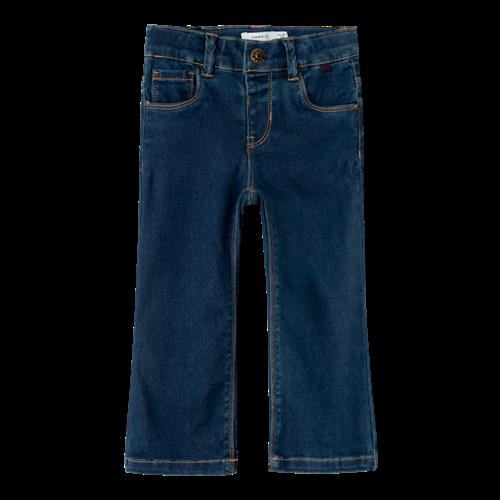NAME IT Bootcut Jeans Salli Dark Blue Denim