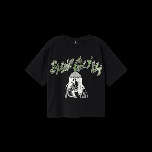 Se NAME IT Billie Eilish Boxy T-Shirt Jaxana Black hos SmartKidz