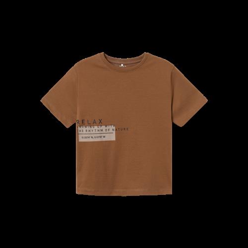 NAME IT T-Shirt Nosune Pecan Pie