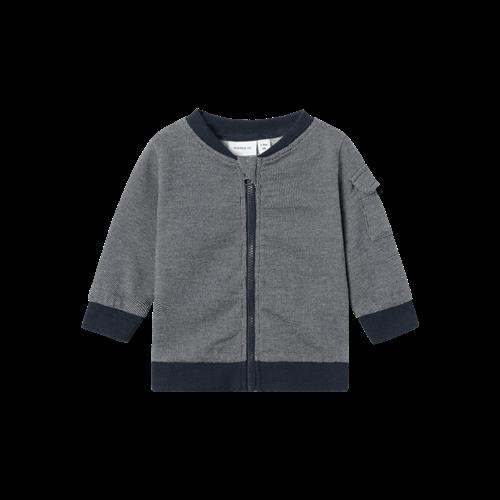 NAME IT Sweat Cardigan Nassus Dark Sapphire