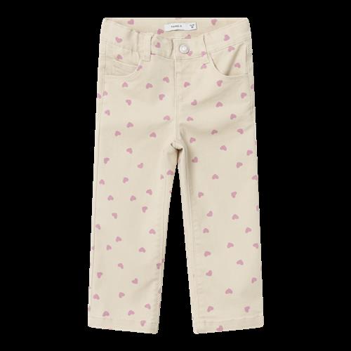 NAME IT Hjerte Jeans Rose Summer Sand