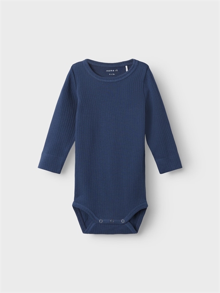Se NAME IT Langærmet Body Feyo Dark Denim hos SmartKidz