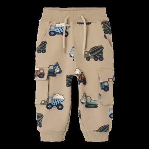 NAME IT Sweatpants Nappe Weathered Teak