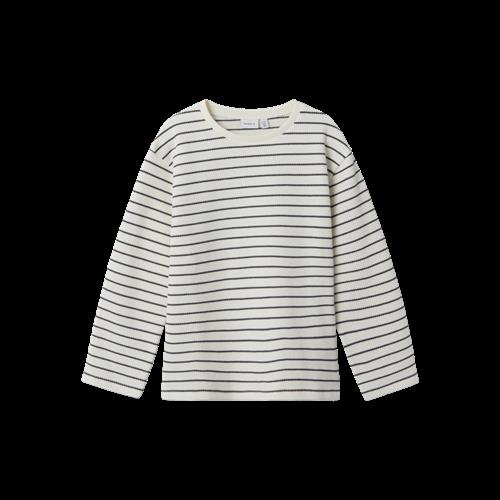 NAME IT Løs Langærmet Bluse Natrias Jet Stream