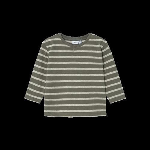 NAME IT Langærmet Bluse Niks Tea Leaf