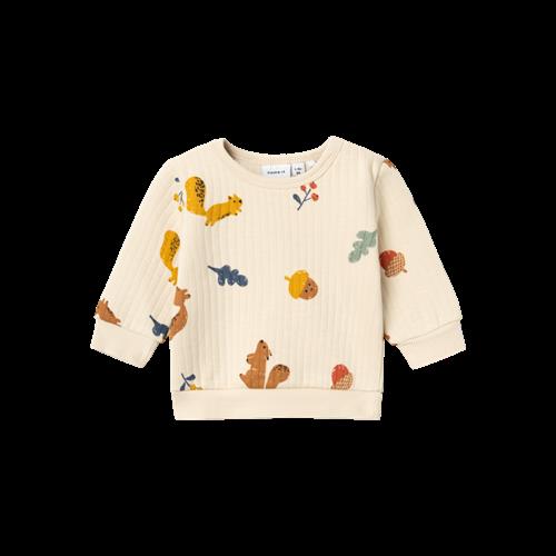 Se NAME IT Quiltet Bluse Ohappy Summer Sand hos SmartKidz