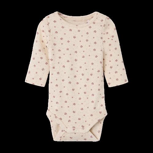 NAME IT Langærmet Body Noella Peyote Melange