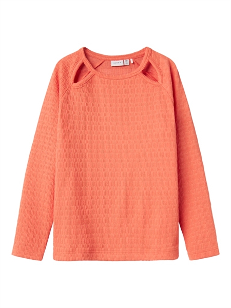 Se NAME IT Langærmet Bluse Nanettie Coral Quartz hos SmartKidz