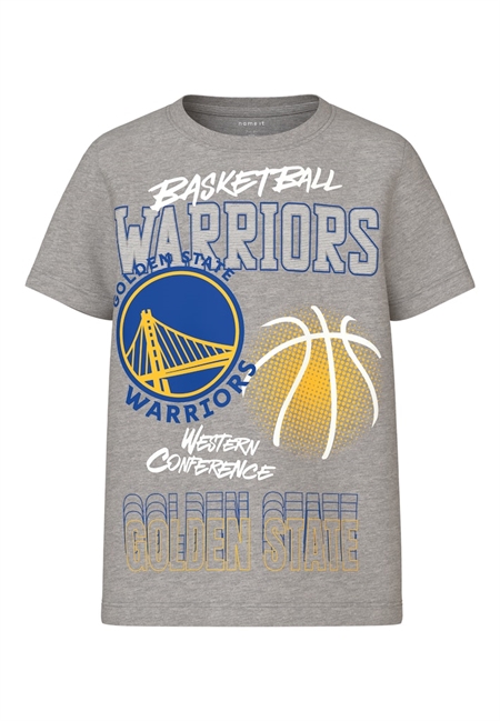 Se NAME IT NBA T-Shirt Jyg Grey Melange hos SmartKidz