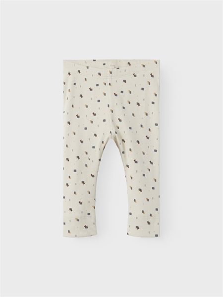 Se NAME IT Rib Leggings Kato Oatmeal hos SmartKidz