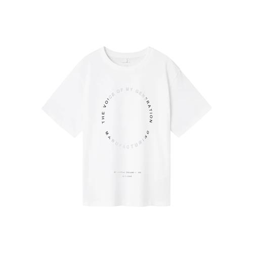NAME IT T-Shirt Rort Bright White