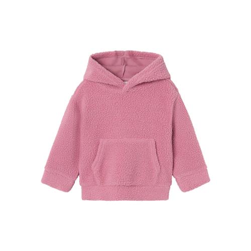 NAME IT Teddy Hoodie Mauve Orchid