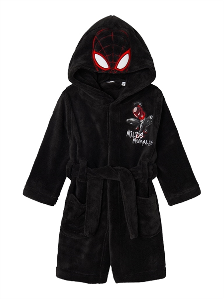 Se NAME IT Spiderman Morgenkåbe Black hos SmartKidz