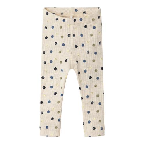 Se NAME IT Leggings Smile Peyote Melange hos SmartKidz