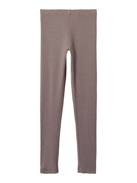 NAME IT Rib Leggings Odina Peppercorn