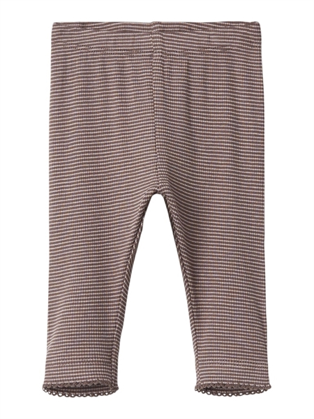 Se NAME IT Leggings Odina Peppercorn hos SmartKidz